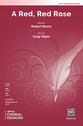 A Red, Red Rose SATB choral sheet music cover